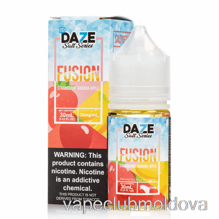 Vape Mod Iced Capsuni Banana Mere - 7 Saruri De Fuziune Daze - 30ml 30mg